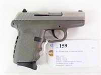SCCY 9 MM SEMI AUTOMATIC PISTOL