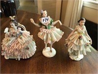 3 Old Figurines (as found)