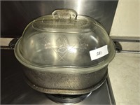 Rare Guardianware Roaster w/Lid (Note: Glass Lid