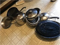 Lot of misc. Kitchen Pots & Pans