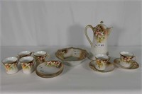 Nippon Cocoa Pot And Cups And Saucers, And Bowl