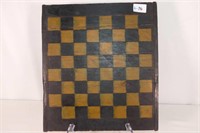 Solid Wood Vintage Checker Board