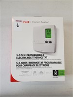 HONEYWELL PROGRAMMABLE ELECTRIC HEAT THERMOSTAT