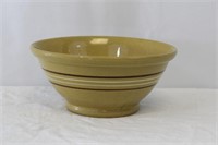 Yellow Stoneware Mixing Bowl
