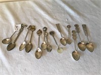 Lot of 12 Assorted Spoons