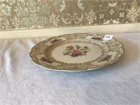 Beautiful Royal Bayreuth Floral Plate