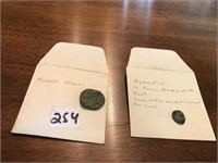 2 Ancient Coins (Roman?)