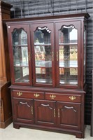 WOODEN SIDEBOARD/CHINA CABINET