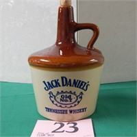 Jack Daniels 9 1/2 inch finger loop jug.