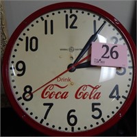 General Electric Coca-Cola clock, Model 1H1415,