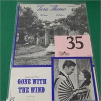 Gone With The Wind sheet music â€œtaraâ€™s