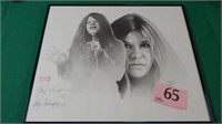 Limited edition â€œJanis Joplinâ€ print 137/950.