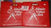 Lot of two (2) Johnnie Walker Red portable seat