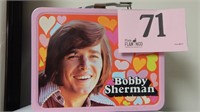 Bobby Sherman lunch box, used, no thermos.