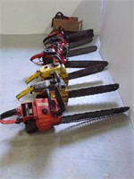 Assorted Untested Chainsaws