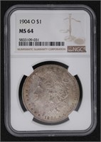 1904 New Orleans MS64 Morgan Silver Dollar