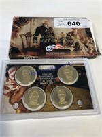 2010 US MINT PRESIDENTIAL $1 COIN PROOF SET