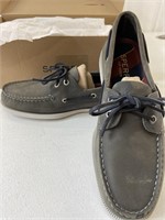 SPERRY MENS SIZE 9 GREY