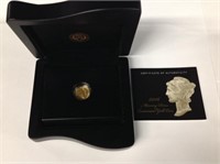 2016 W Mercury Dime US Mint Centennial Gold