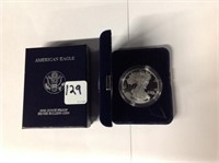 2000 P Silver American Eagle One Dollar Coin