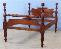 Federal Style Cherry Bed Circa 1830