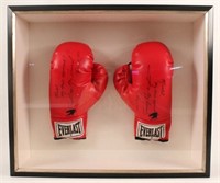 Sugar Ray Leonard Signed Everlast Boxing Gloves