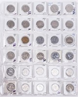 Coin Collection Of Assorted Canada Nickels