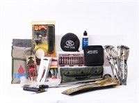 Firearm Assortment Of Firearm Cleaning Supplies
