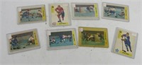 EIGHT 1958-59 PARKHURST HOCKEY CARDS