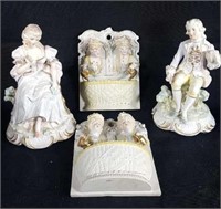 Porcelain Figures & Wall Pockets