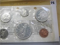 1965 Canadian 6 Coin Set