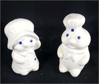 1968 Pillsbury Doughboy Salt and Pepper Shakers