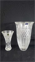 2 Waterford Crystal Vases