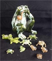 Ceramic Frogs