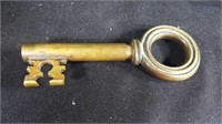 Antique Large Brass Skeleton Key Bottle Opener