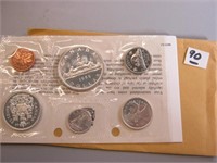 1966 Canadian 6 Coin Set