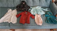 Antique Hand Made Doll Clothes