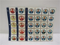 1962-63 SHIRRIFF/SALADA HOCKEY COINS, 1-60