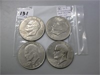 4    U.S. Eisenhower One Dollar Coins