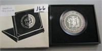 1962-1972 Jamaica Ten Dollar Coin  SILVER -Proof