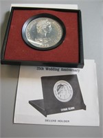 Cayman Islands Sterling Silver $25.00 Proof Coin