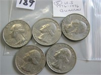 5   United States 1776-1976 Quarters