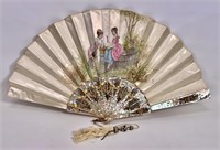 Tiffany & Co. fan, Mother of Pearl and gold
