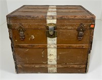 Trunk, J. Cattnach, NY, canvas over wood,