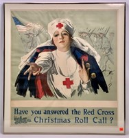 Red Cross Poster, WWI, 1918 by National Red