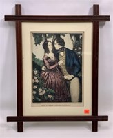 Baillie print, "The Lover's Reconciliation' in