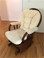 Glider Rocker with Cushions