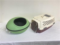 Pet Crate and Bed