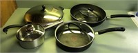 Skillets and Covered Pot