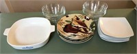 Corning Ware, Glass Bowls and more